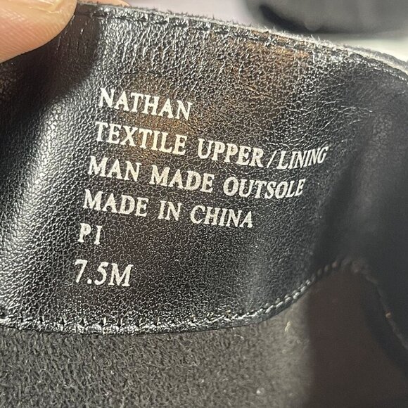 Charles‎ By Charles David Women's Black Heel Zipper Slouchy Boots Size 7.5 - Picture 7 of 7